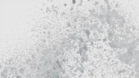 Snow flurry  Stock Footage 326107715