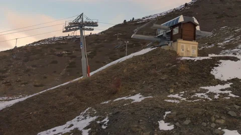 Snow free slopes Stock Footage 229452299