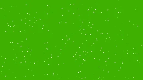 Snow globe crystal snow drifting on green screen winter overlay 4K Vídeos de archivo 336485192