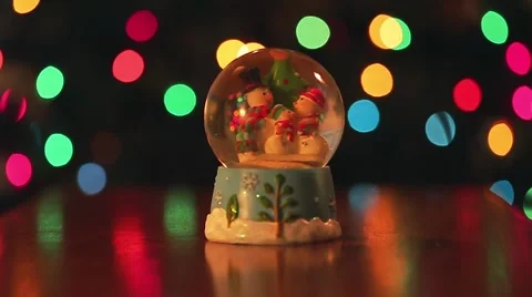 Snow Globe Stock Footage 50089151
