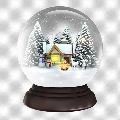 Snow globe Stock Footage 295241468