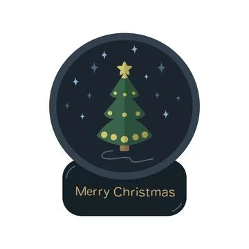 Snow globe icon Stock Illustration