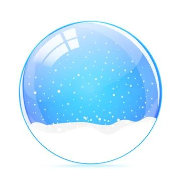 Snow globe Stock Illustration