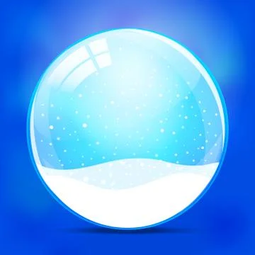 Snow globe Stock Illustration