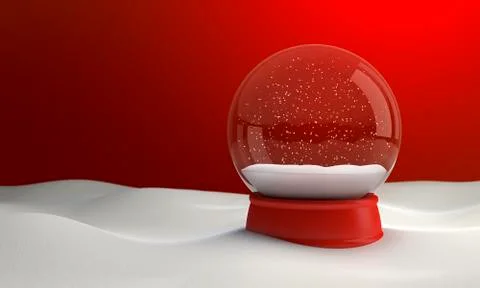 Snow globe Stock Illustration