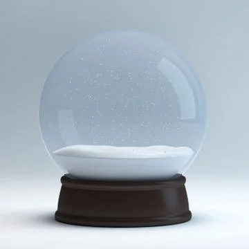 Snow globe Stock Illustration