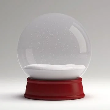 Snow globe Stock Illustration