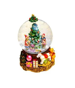 Snow globe Foto stock