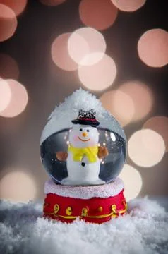 Snow globe Stock Photos