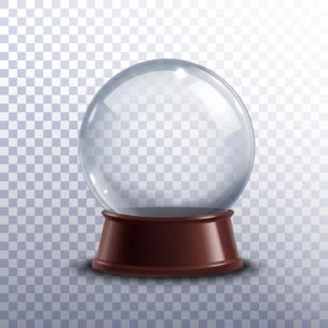 Snow globe transparent イラスト素材