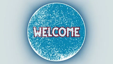 Snow Globe Welcome Winter Holidays Background Stock Footage 143728586