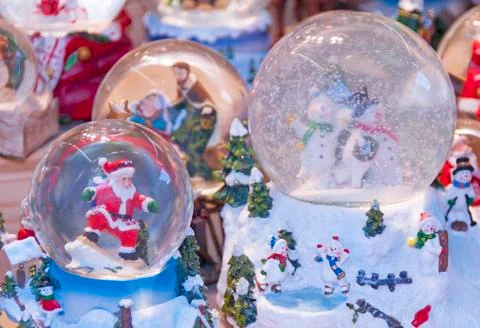 Snow Globes Stock Photos