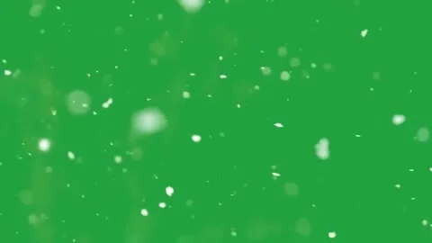 Snow Green Screen Effect salju Stock Footage 206055847