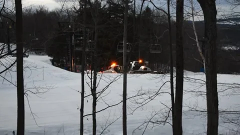 Snow Groomer #3 Video stock 149447314