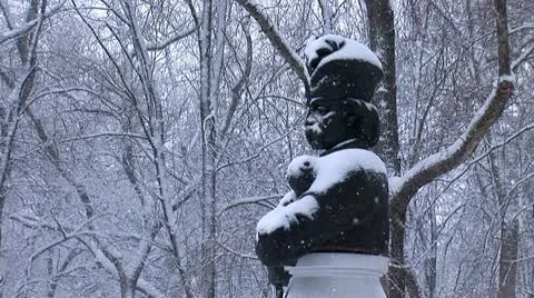 Snow hetman 2 Stock Footage 10699357