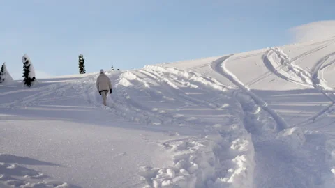 Snow Hike Stock-Footage 315114905
