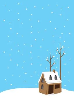 Snow house Stock Illustration