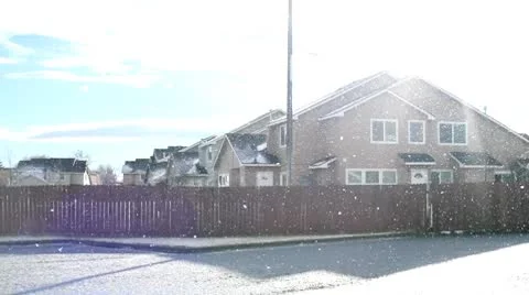 Snow house.mp4 Stock Footage 8955624