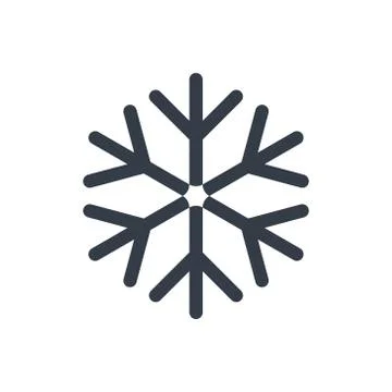 Snow icon Stock Illustration
