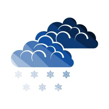 Snow Icon Stock Illustration