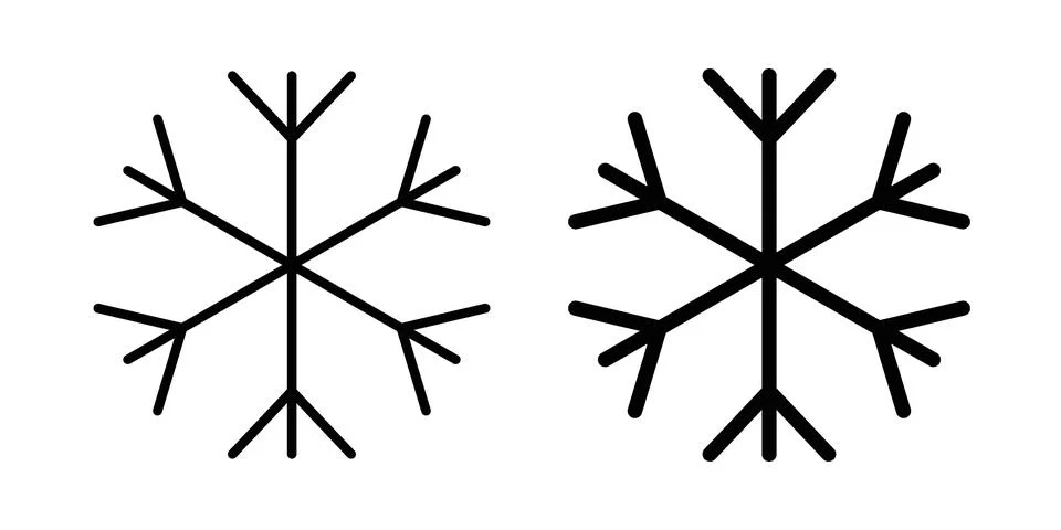 Snow icon or illustration vector symbols 스톡 일러스트