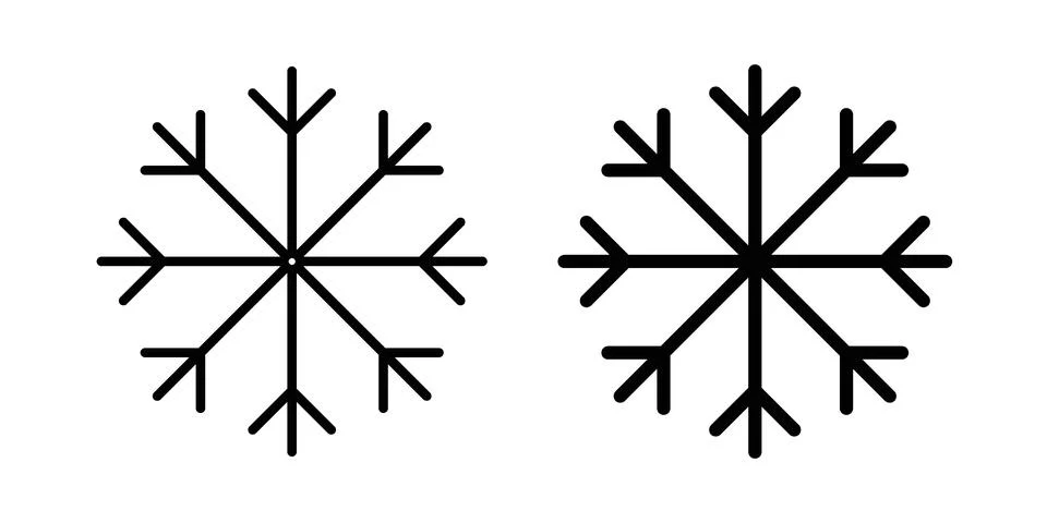 Snow icon vector design illustrations 스톡 일러스트
