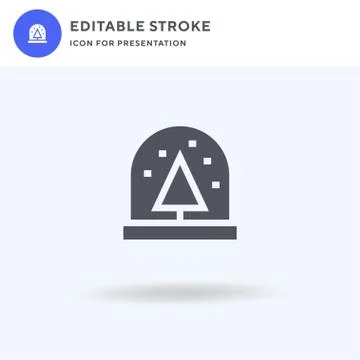 Snow icon vector, filled flat sign, solid pictogram isolated on white, logo i イラスト素材