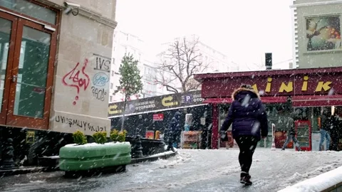 Snow in İstanbul Vidéo 148828589