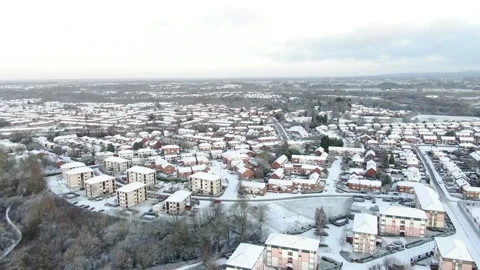 SNOW LANDSCAPE IN BRITAIN  3 Stock Footage
