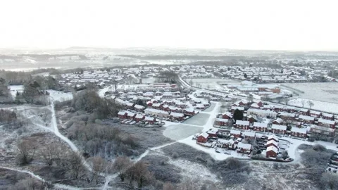 SNOW LANDSCAPE IN BRITAIN 스톡 동영상 159150759