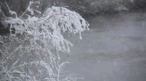 Snow Landscape Stock Footage 43999176