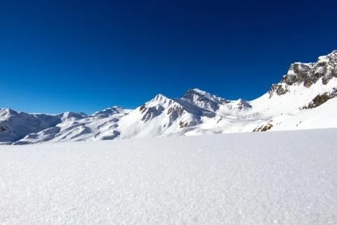 Snow landscape Stock Photos