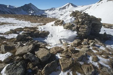 Snow landscape Stock Photos
