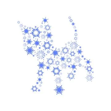 Snow leopard Stock Illustration