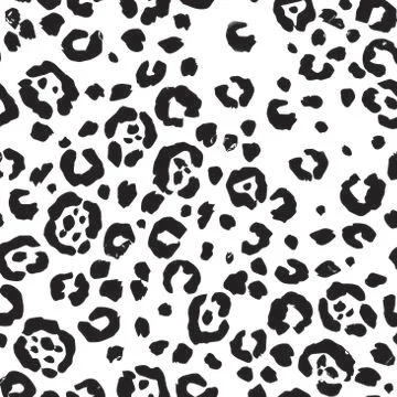 Snow Leopard Texture Stock Illustration