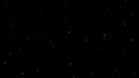 Snow Light Falling Against Black Background 4K Loop Stock Footage 312760845