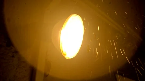 Snow with the light Video stock 49681780