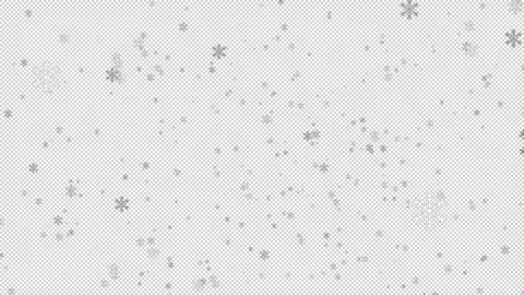Snow Loop With Alpha Channel  Variant 02 Stock Footage 333030469