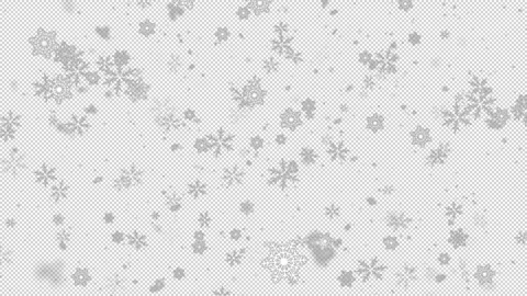 Snow Loop With Alpha Channel  Variant 04 Stock Footage 333030573