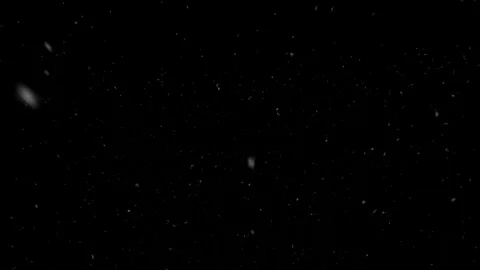 Snow Loop Alpha Low Stock Footage 93118835