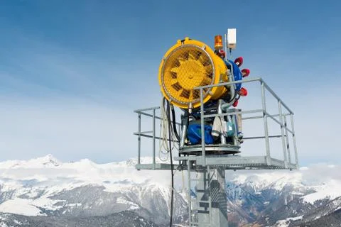 Snow machine Stock Photos