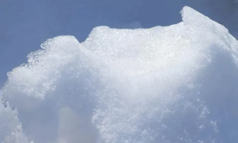 Snow macro Stock Photos