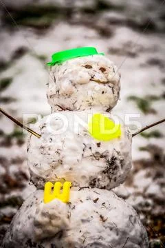 Snow man Stock Photos