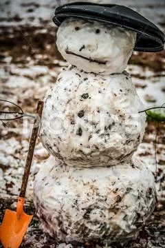 Snow man Stock Photos