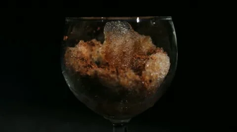 Snow melts glass 02 Stock Footage 21270246