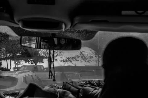 Snow on michlifen Stock Photos