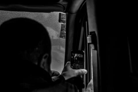 Snow on michlifen Stock Photos