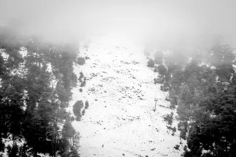 Snow on michlifen Stock Photos