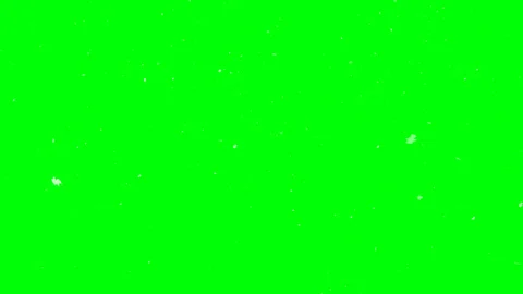 Snow motion overlay on green screen background Stockbeeldmateriaal 340303841