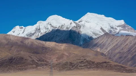 Snow Mountain 2 Stock Footage 83833394